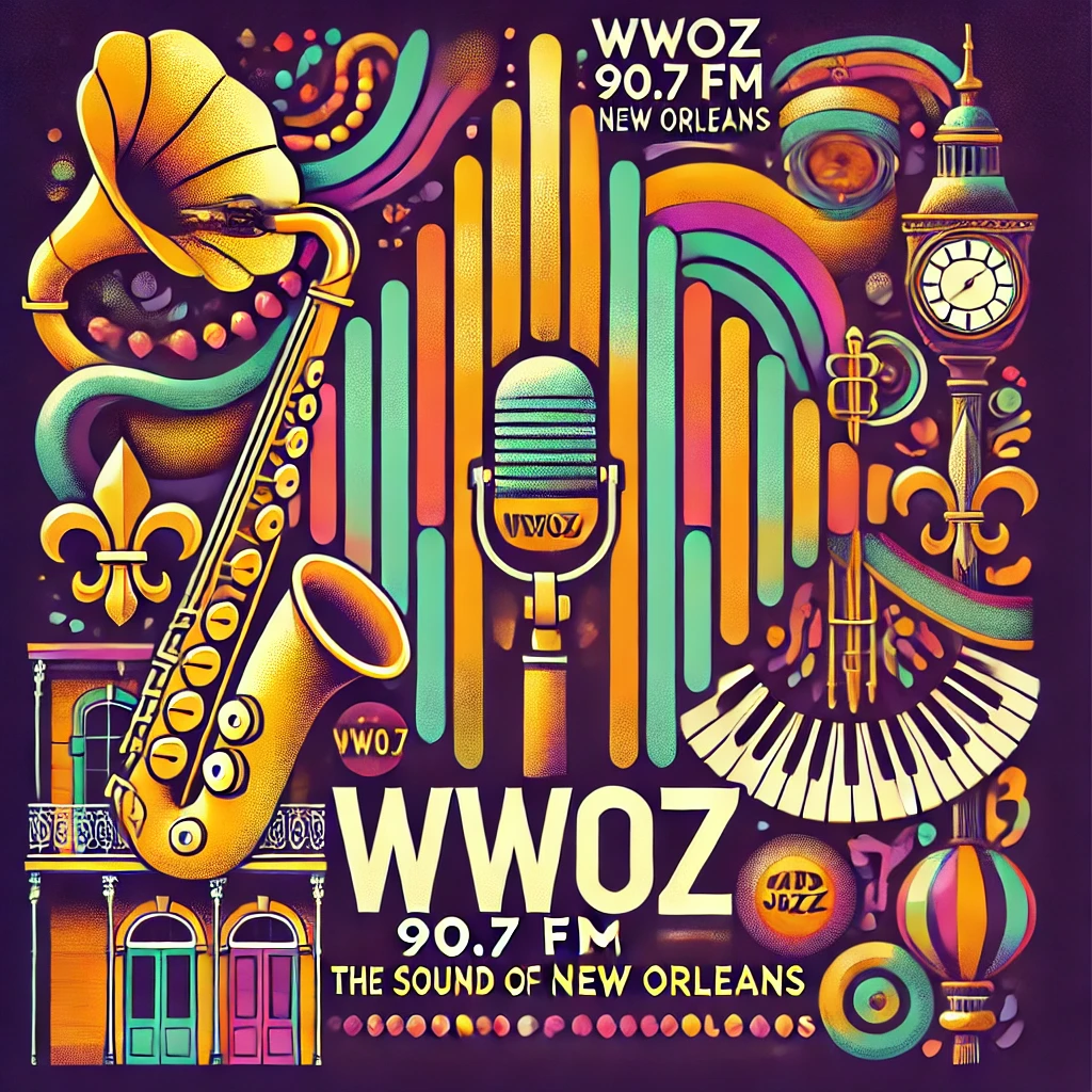 New Orleans themed WWOZ setting